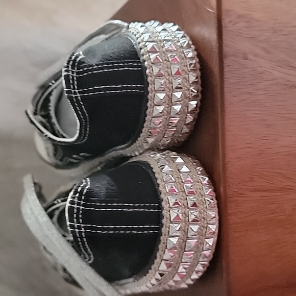 Mi.iM Billie Black Studded Lowtop sneakers 7.5 NWT - Picture 3 of 10